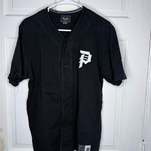 Primitive Black Button-Up Jersey